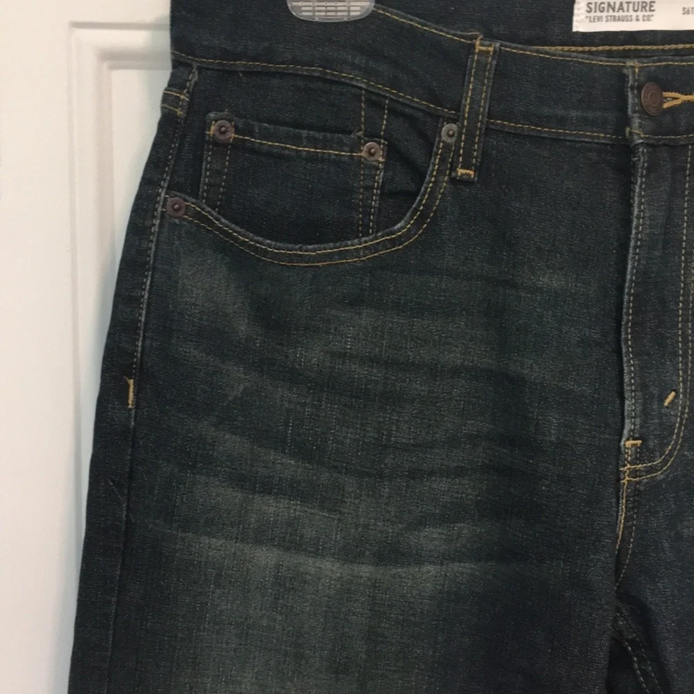 Levi Strauss Boot Cut Mens Relaxed S61 Denim Jeans